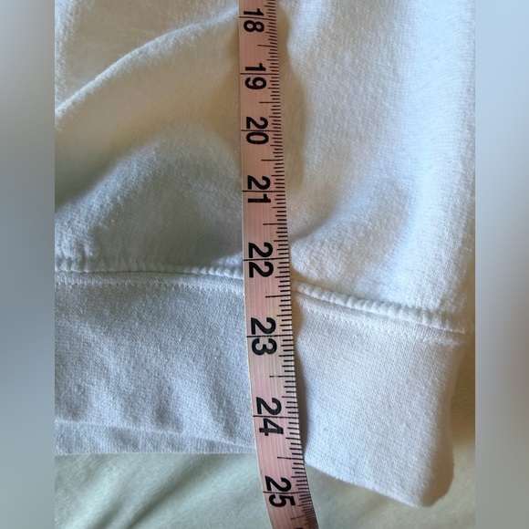 Wild Aloof Rebel Graphic Sweatshirt Large White Crewneck - Picture 7 of 8